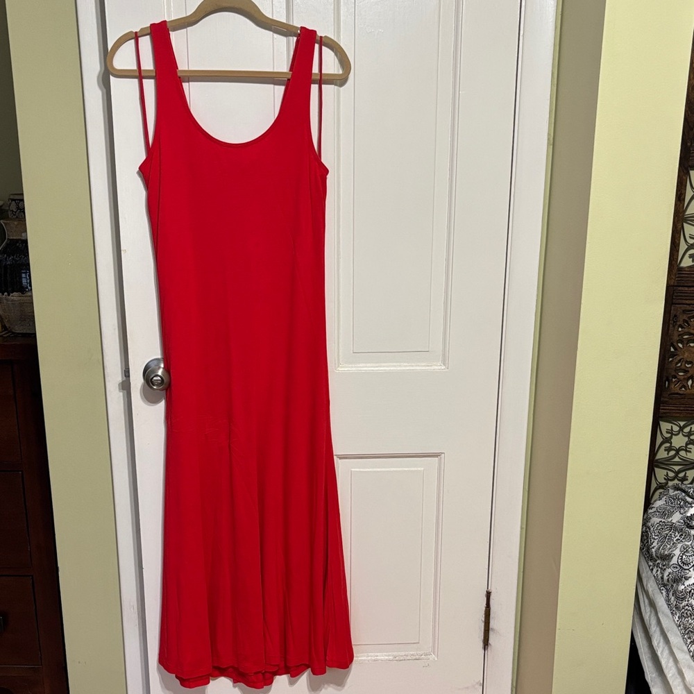Polo by Ralph Lauren Scarlet Maxi Dress
